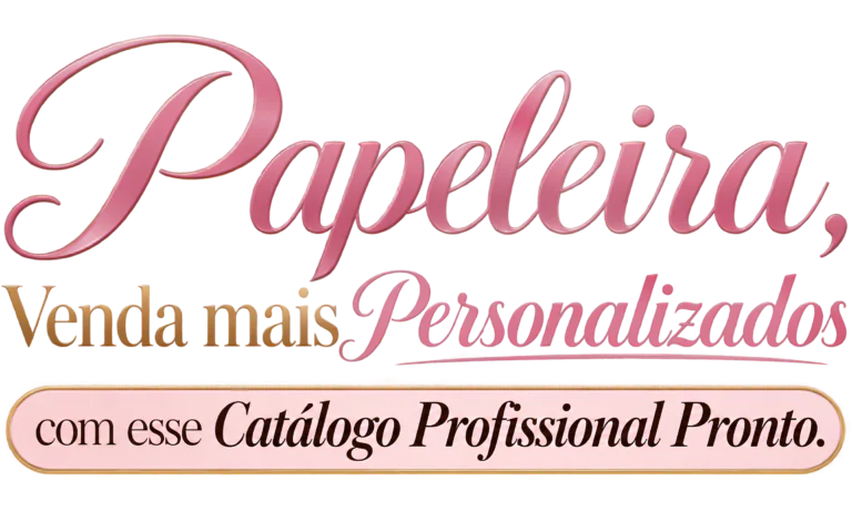 Feche mais pedidos apresentando seus personalizados de forma profissional.
